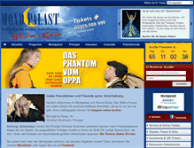 Tablet Screenshot of mondpalast.com